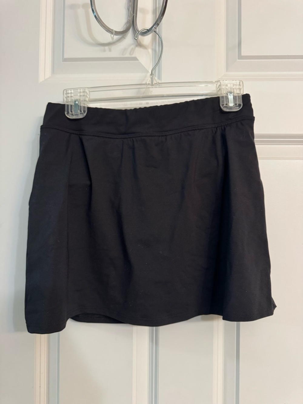 Lands' End Black Swim Skirt